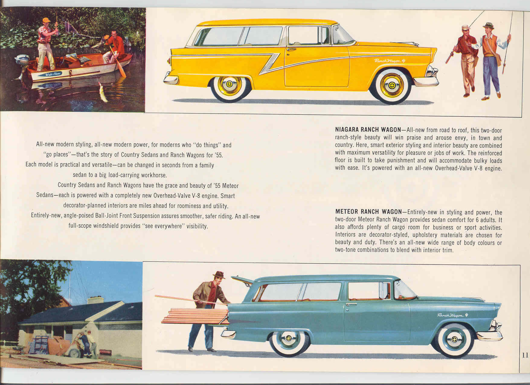 1955 Ford Meteor Canadian Brochure Page 23